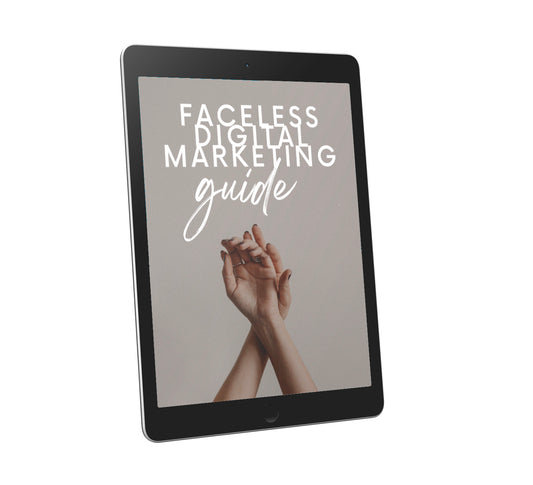 Faceless Digital Marketing Guide